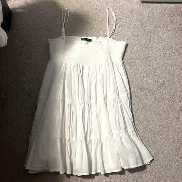 Zara Dresses & Skirts - Size medium white mini Zara dress